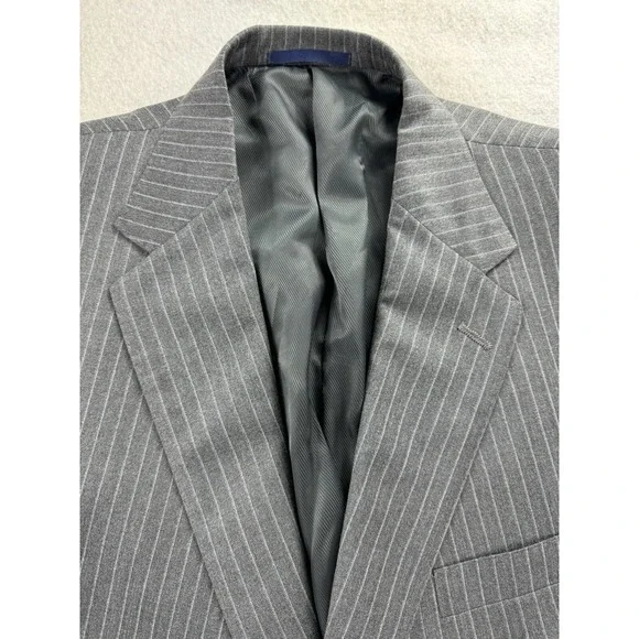 Daniel‎ Cremieux Collection Loro Piana 100% Wool Gray Blazer Sport Jkt. Mens 46R